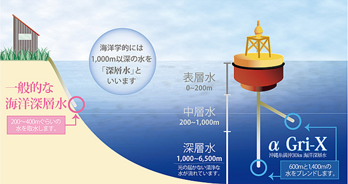 Point1 「取水深度の違い」