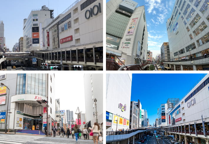 ルミネ町田,109MACHIDA,小田急百貨店町田店,マルイなどプレステージ 町田店の周辺情報