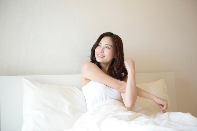 二の腕痩せにお手軽ストレッチ